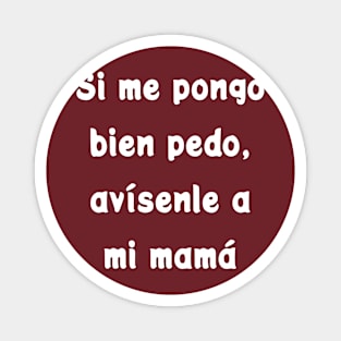 Camisa Graciosa en Espanol Hispanics Latinos Humor Tee. Magnet